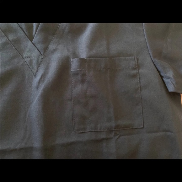 DAGACCI SCRUB TOP SMALL NAVY NWOT - Picture 12 of 12